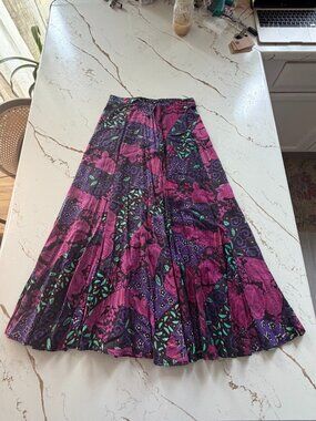 Vintage floral maxi skirt from Roberto Orsini- XS